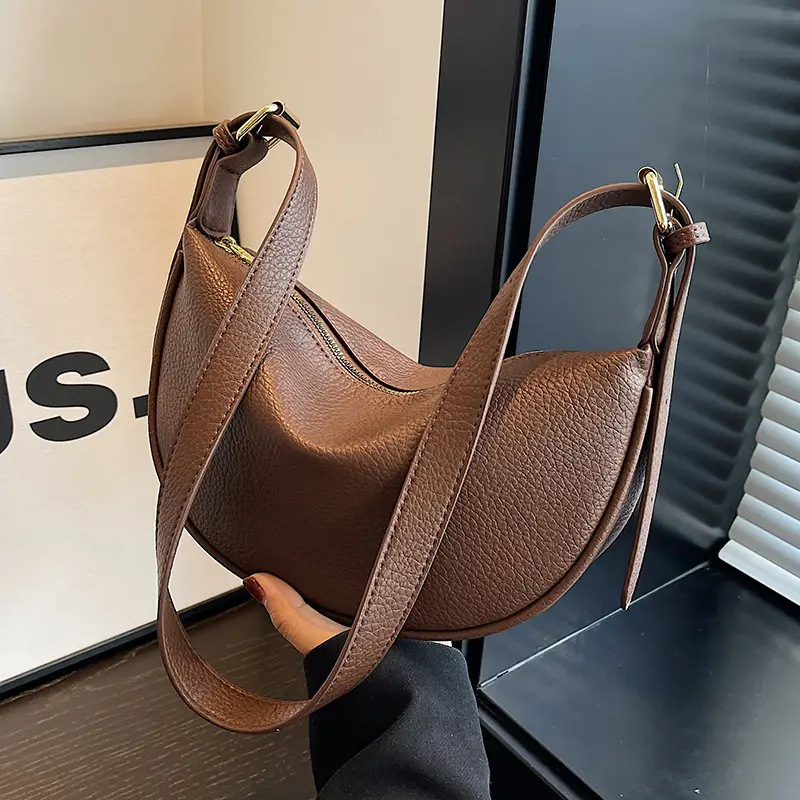 Women's Large Capacity Shoulder Crossbody Bag Cream New 2026 - Image 3