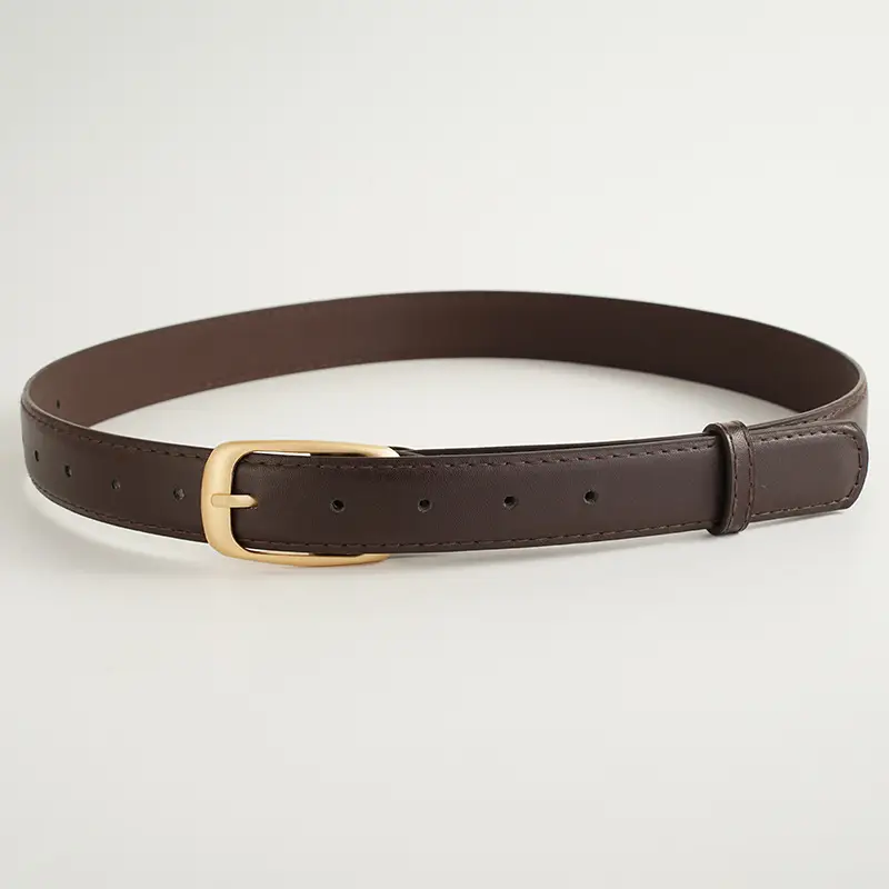 Women's Belt with Black Gold Buckle for All Occasions — feature 15