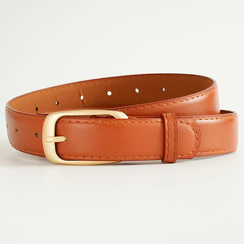 Women's Belt with Black Gold Buckle for All Occasions — feature 19