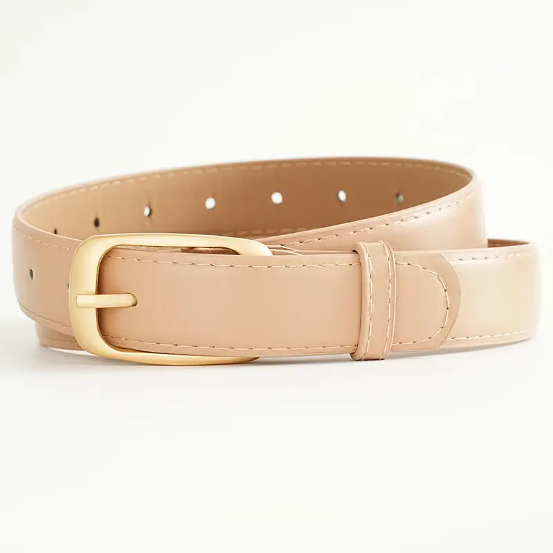 Women's Belt with Black Gold Buckle for All Occasions — feature 24