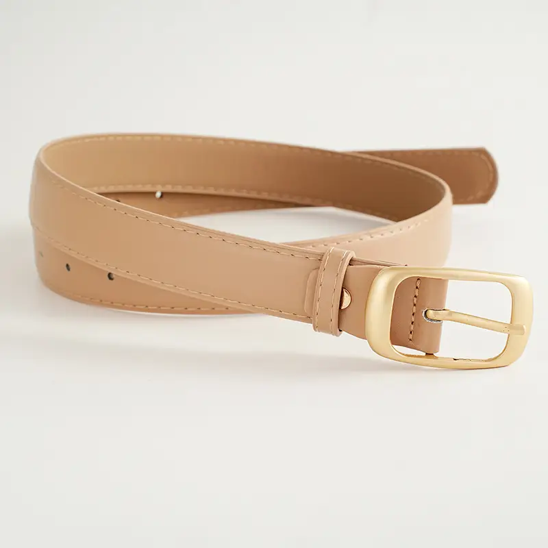 Women's Belt with Black Gold Buckle for All Occasions — feature 27