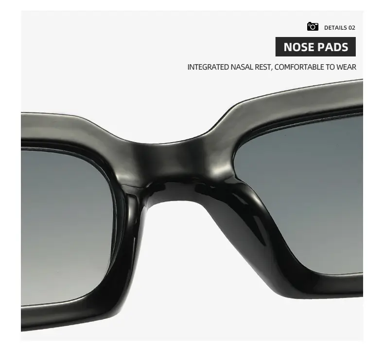 New European American Fashion Rectangular Sunglasses Women β feature 11
