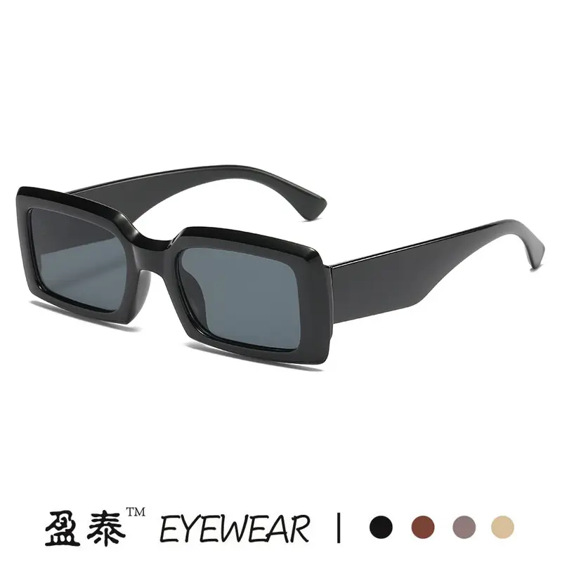 New European American Fashion Rectangular Sunglasses Women