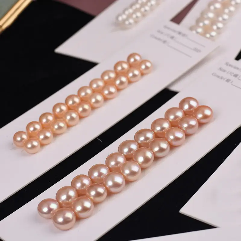 4A Grade Natural Freshwater Pearl Earrings - Image 4