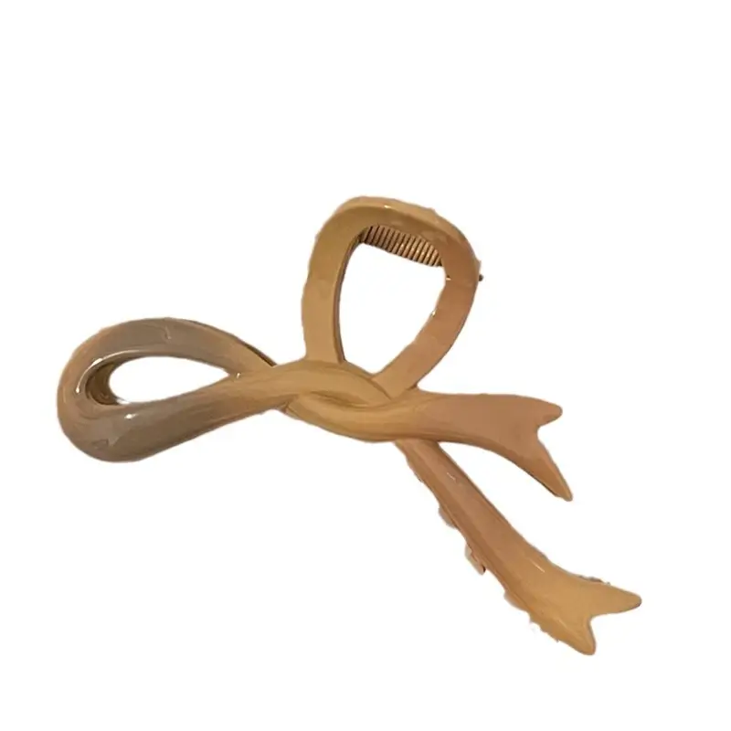 Women's Golden Bowknot Hairpin Clip 2023 - Image 12