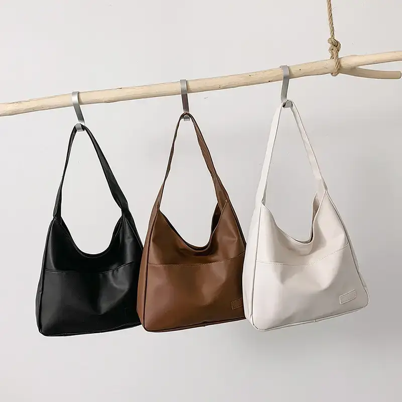 Women's Retro Shoulder Bag Brown Large Capacity 2023