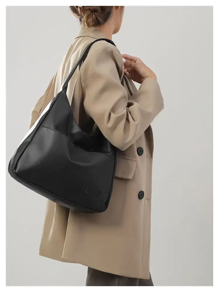 Women's Retro Shoulder Bag Brown Large Capacity 2023 — feature 15