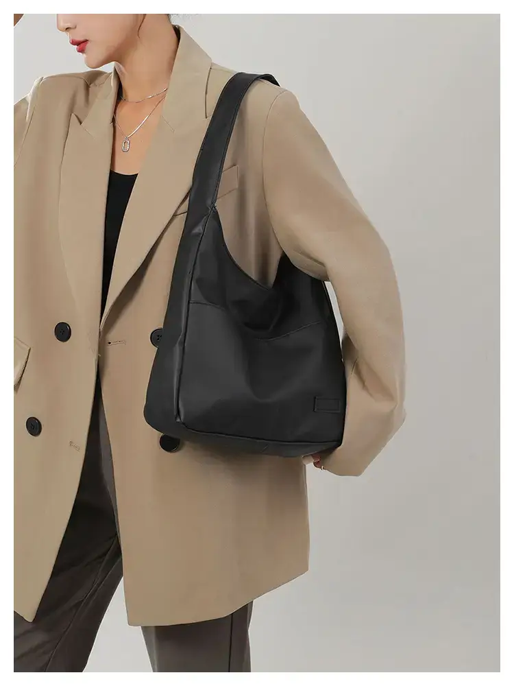 Women's Retro Shoulder Bag Brown Large Capacity 2023 — feature 16