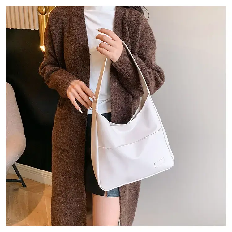 Women's Retro Shoulder Bag Brown Large Capacity 2023 — feature 22