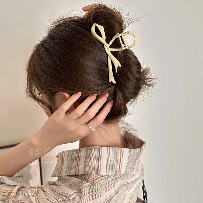 Wooden Shark Clip for Women's Hairpin 2023 - Image 11