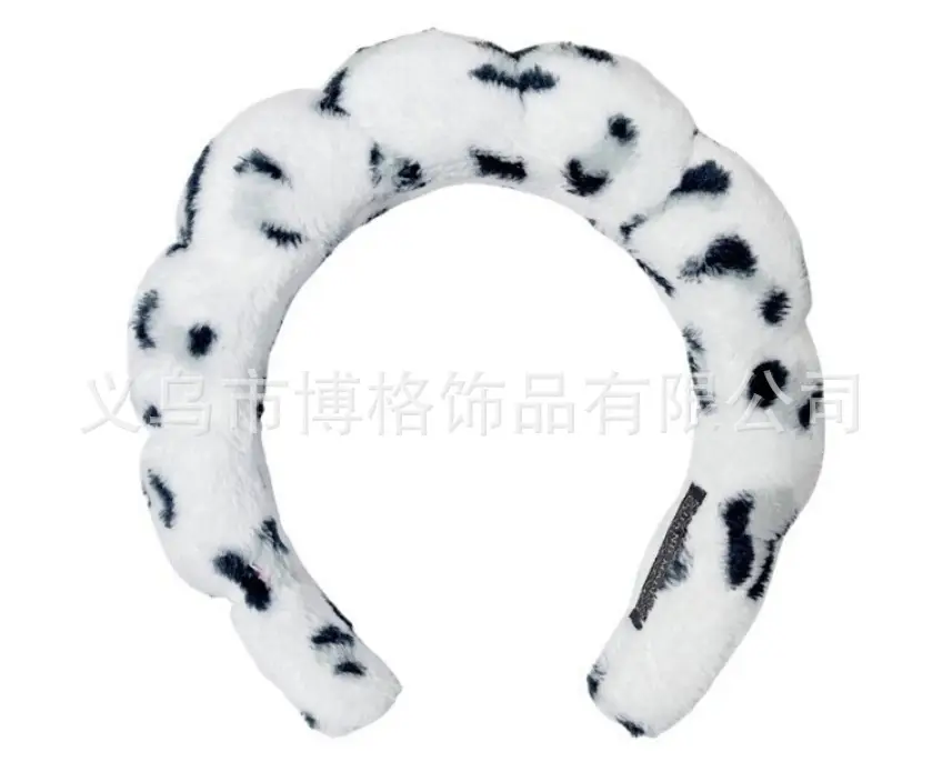 Girls Pink Puffy Sponge Headband for Outing - Image 13