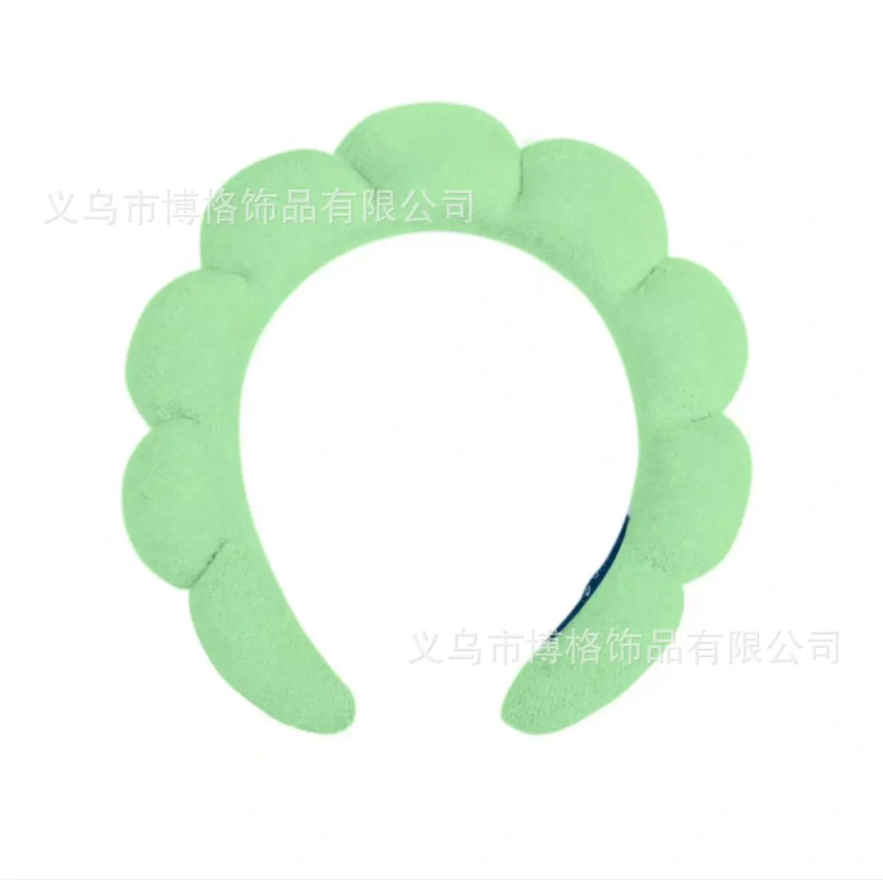 Girls Pink Puffy Sponge Headband for Outing - Image 5