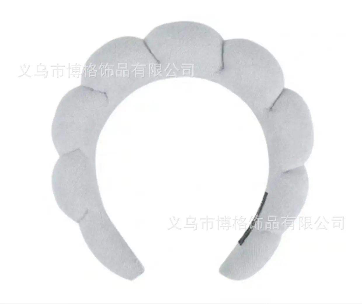 Girls Pink Puffy Sponge Headband for Outing - Image 7