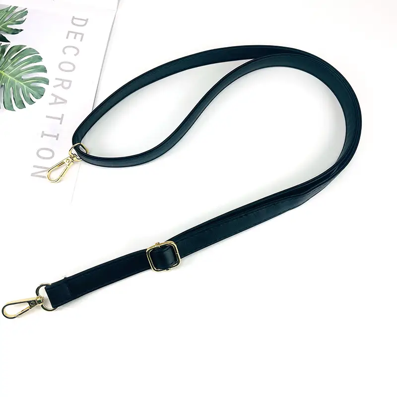 Adjustable Leather Shoulder Strap Bag Accessories in Red Green Pink Black - Image 8