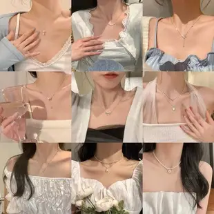Women's Light Luxury Pearl Clavicle Necklace Niche Design — feature 2