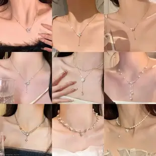 Women's Light Luxury Pearl Clavicle Necklace Niche Design — feature 21
