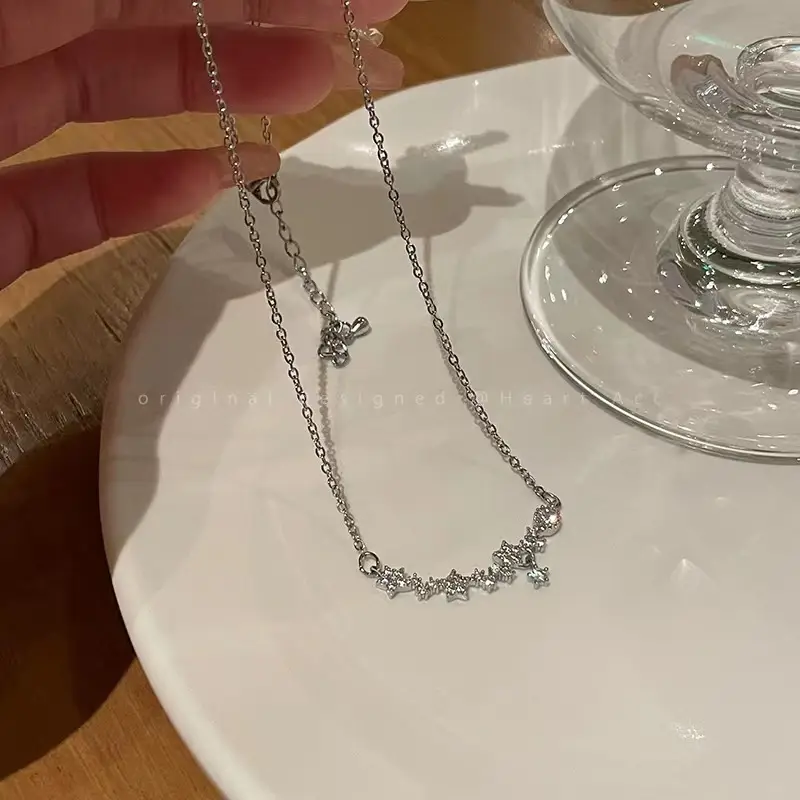 Women's Light Luxury Pearl Clavicle Necklace Niche Design — feature 34