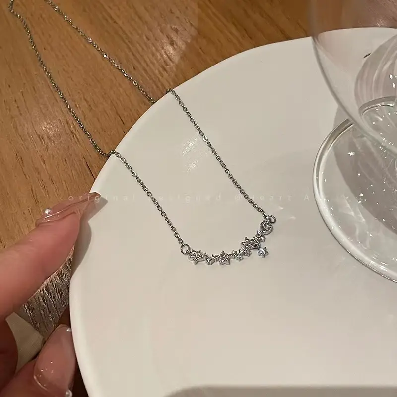 Women's Light Luxury Pearl Clavicle Necklace Niche Design — feature 41