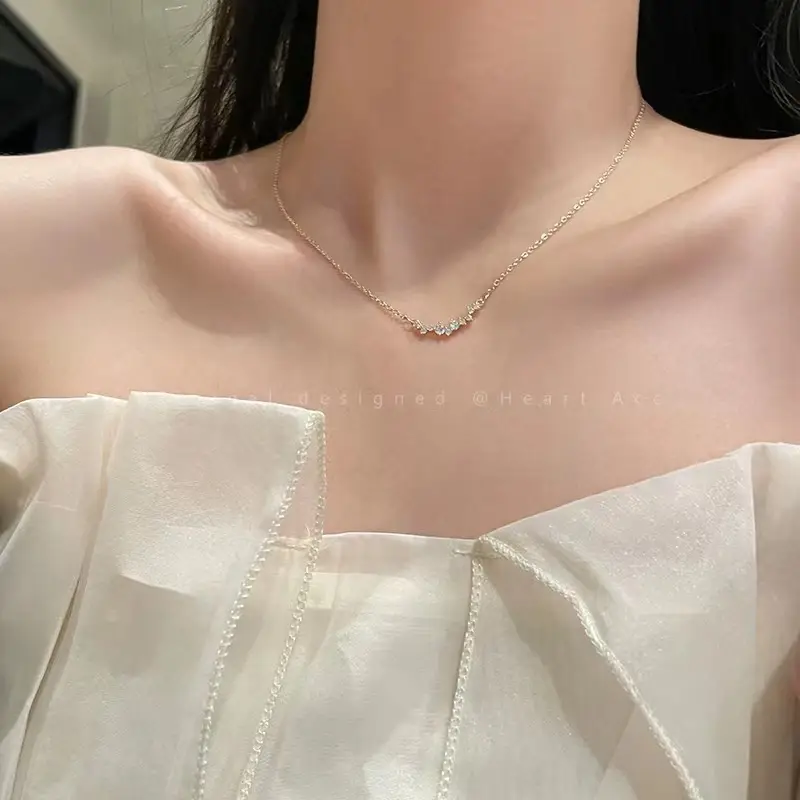 Women's Light Luxury Pearl Clavicle Necklace Niche Design — feature 46