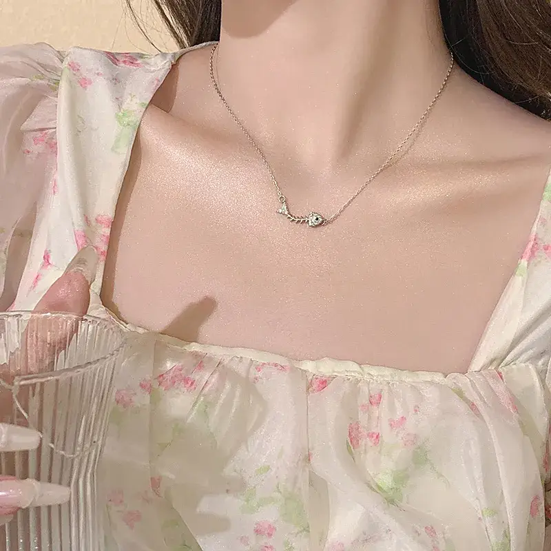 Women's Light Luxury Pearl Clavicle Necklace Niche Design - Image 108
