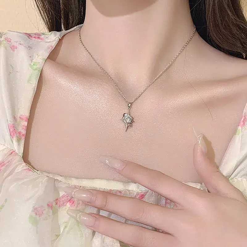 Women's Light Luxury Pearl Clavicle Necklace Niche Design - Image 109