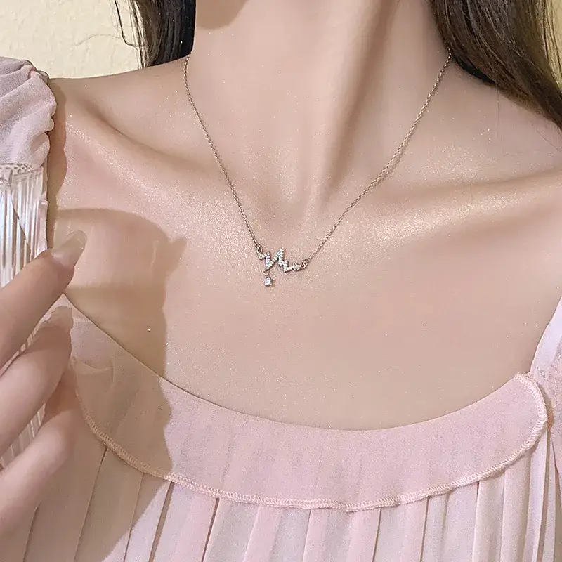 Women's Light Luxury Pearl Clavicle Necklace Niche Design - Image 128