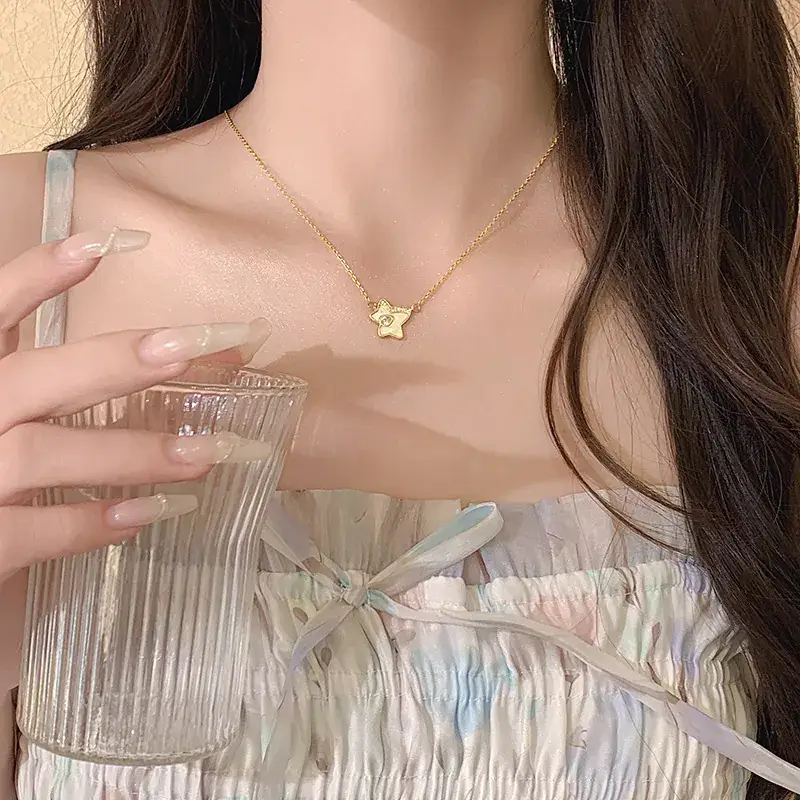 Women's Light Luxury Pearl Clavicle Necklace Niche Design - Image 139