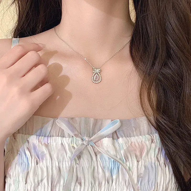 Women's Light Luxury Pearl Clavicle Necklace Niche Design - Image 141