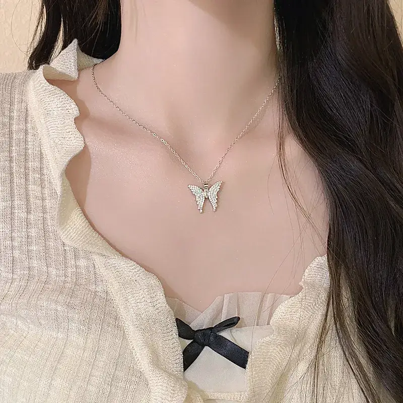Women's Light Luxury Pearl Clavicle Necklace Niche Design - Image 147