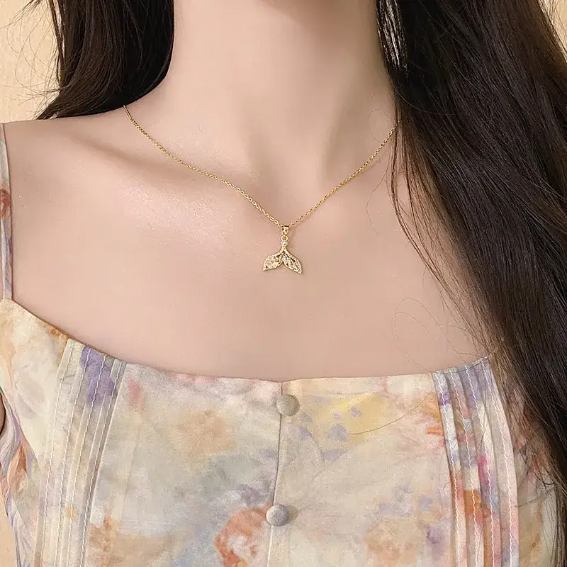 Women's Light Luxury Pearl Clavicle Necklace Niche Design - Image 150