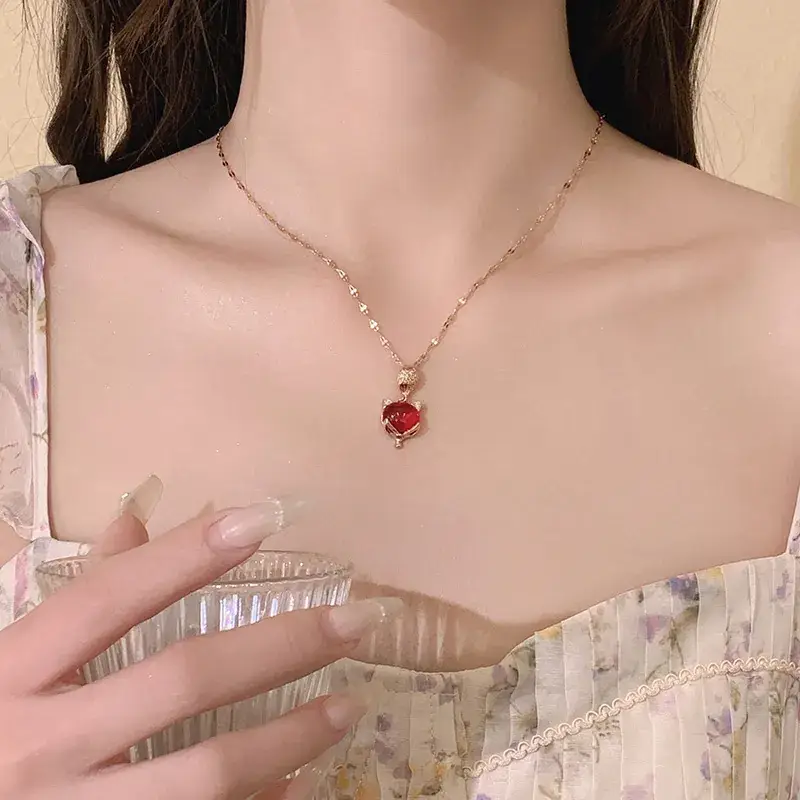 Women's Light Luxury Pearl Clavicle Necklace Niche Design - Image 153