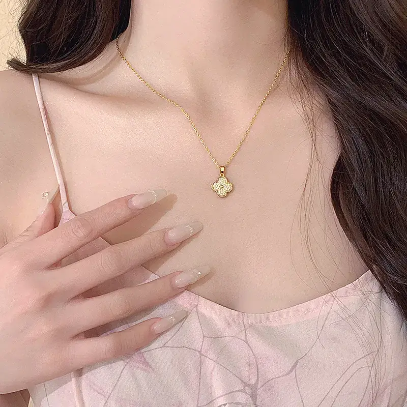 Women's Light Luxury Pearl Clavicle Necklace Niche Design - Image 154