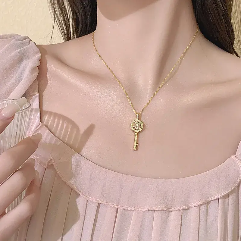 Women's Light Luxury Pearl Clavicle Necklace Niche Design - Image 160