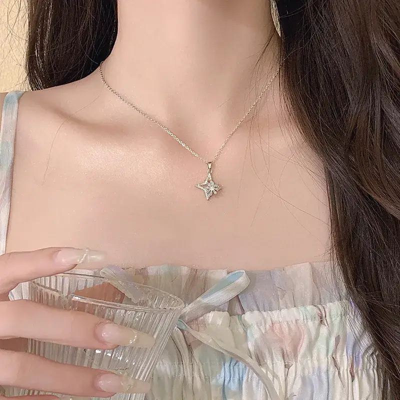 Women's Light Luxury Pearl Clavicle Necklace Niche Design - Image 162