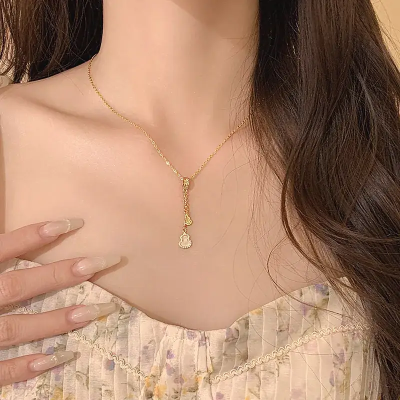 Women's Light Luxury Pearl Clavicle Necklace Niche Design - Image 166