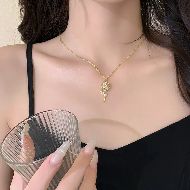Women's Light Luxury Pearl Clavicle Necklace Niche Design - Image 171