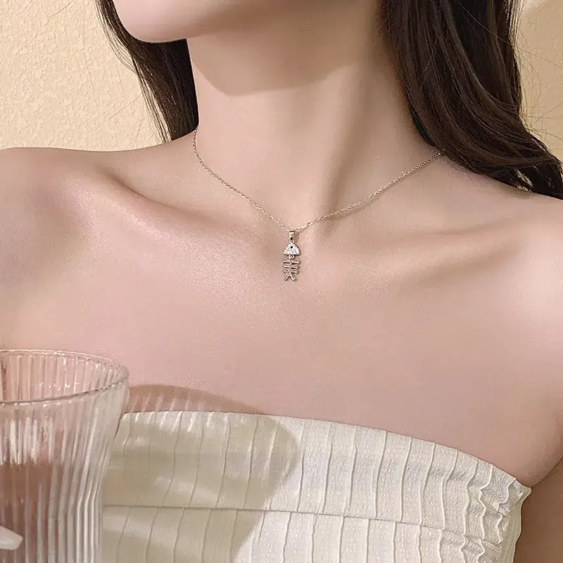 Women's Light Luxury Pearl Clavicle Necklace Niche Design - Image 192