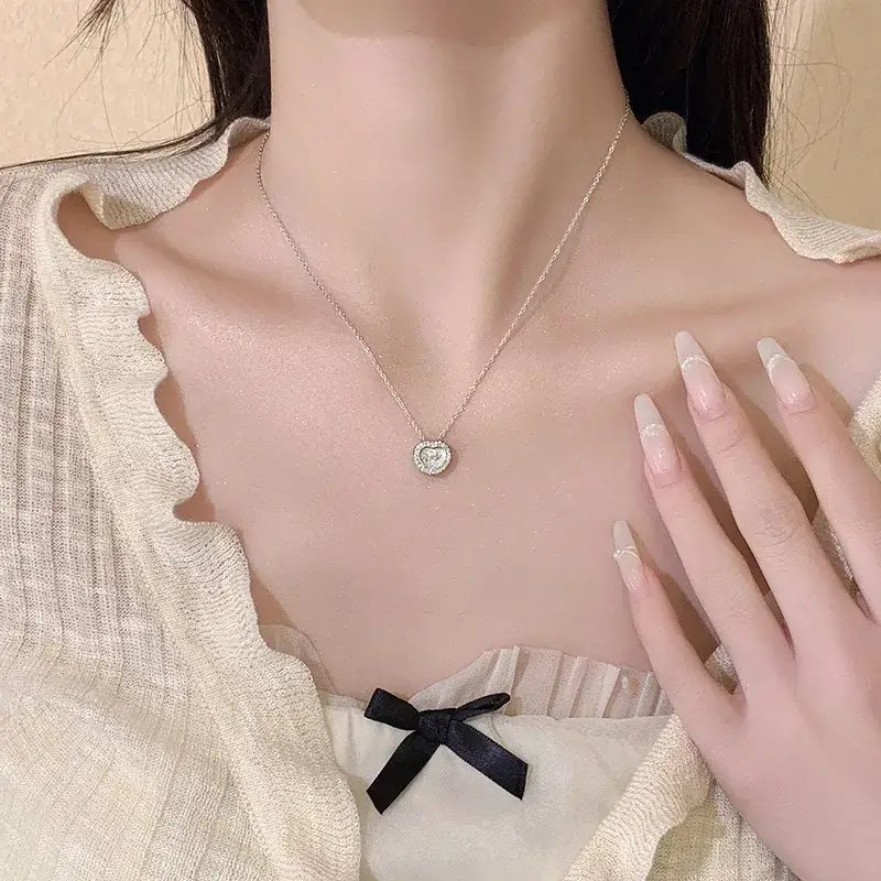 Women's Light Luxury Pearl Clavicle Necklace Niche Design - Image 202