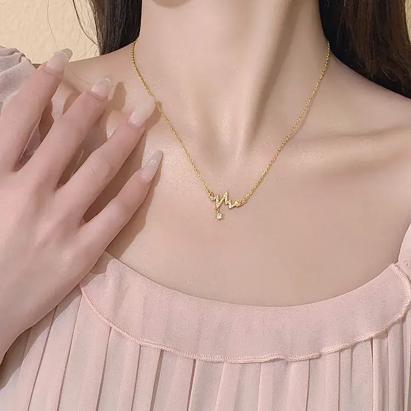 Women's Light Luxury Pearl Clavicle Necklace Niche Design - Image 203