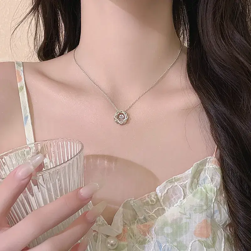Women's Light Luxury Pearl Clavicle Necklace Niche Design - Image 215