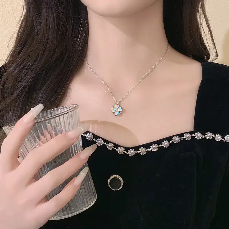Women's Light Luxury Pearl Clavicle Necklace Niche Design - Image 219