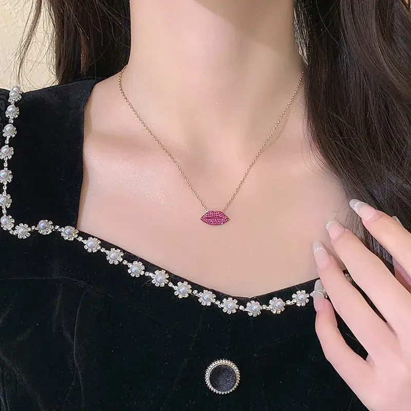 Women's Light Luxury Pearl Clavicle Necklace Niche Design - Image 231