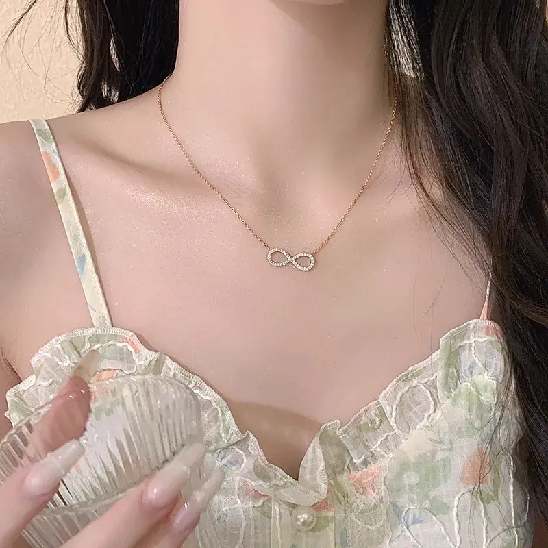 Women's Light Luxury Pearl Clavicle Necklace Niche Design - Image 232