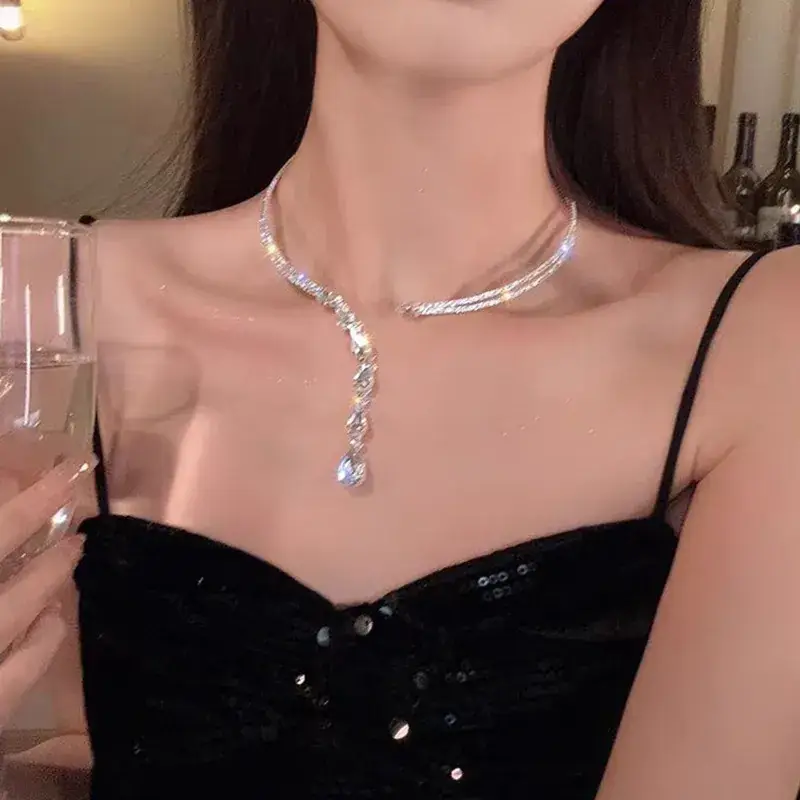 Women's Light Luxury Pearl Clavicle Necklace Niche Design - Image 52