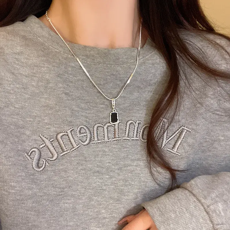 Women's Light Luxury Pearl Clavicle Necklace Niche Design - Image 61