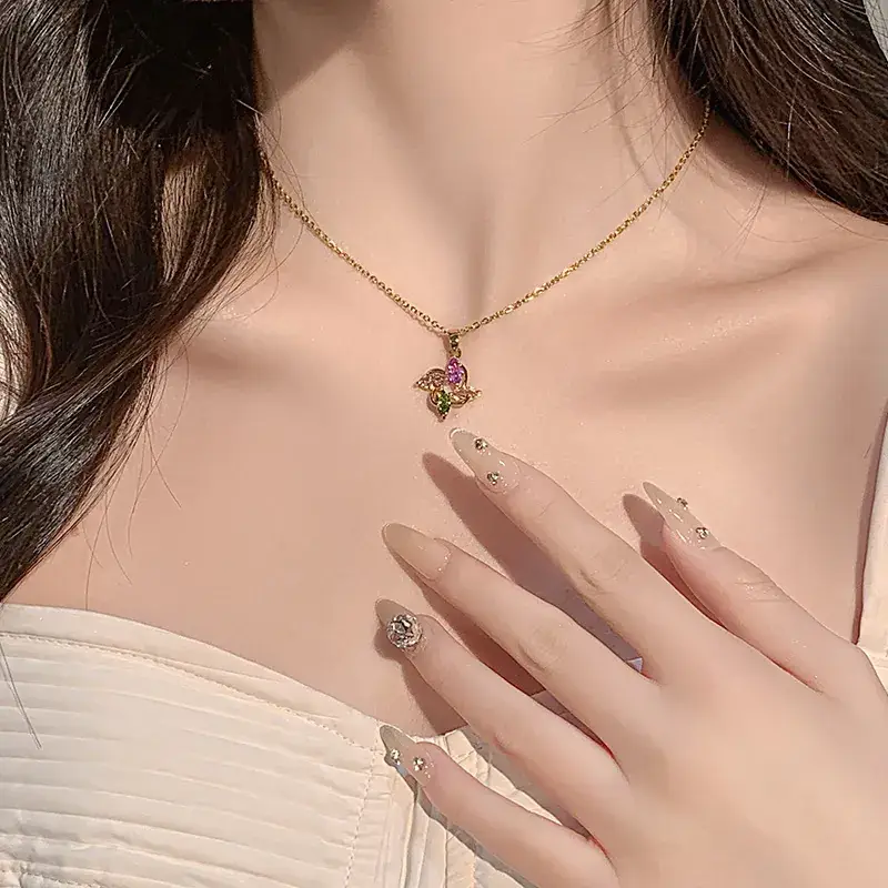 Women's Light Luxury Pearl Clavicle Necklace Niche Design - Image 69