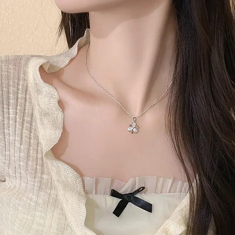 Women's Light Luxury Pearl Clavicle Necklace Niche Design - Image 94