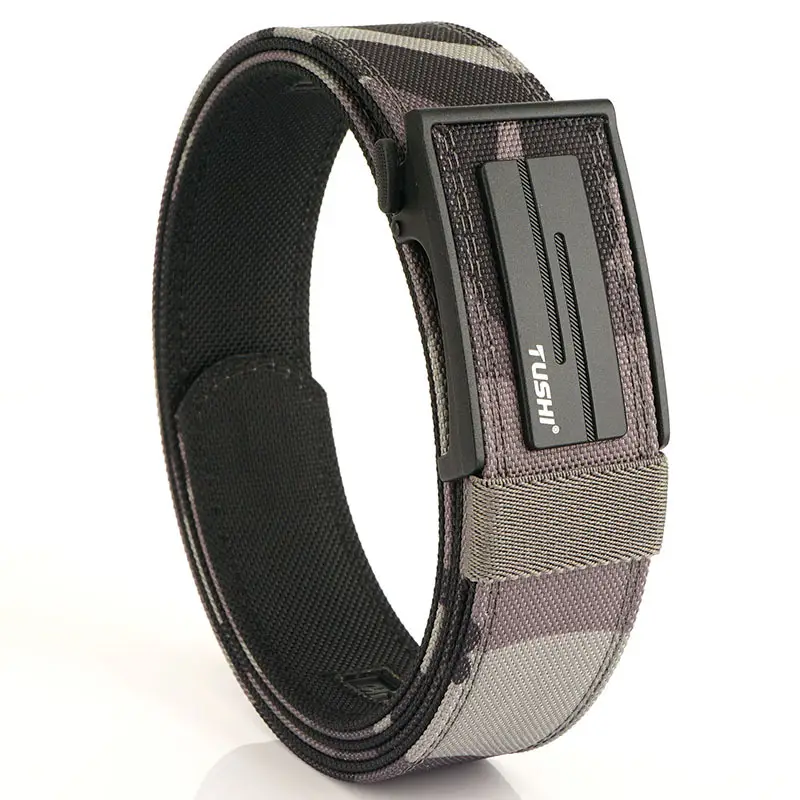 Men's 3.8" Cross-Body Belt with Automatic Buckle & Nylon Strap - Image 6