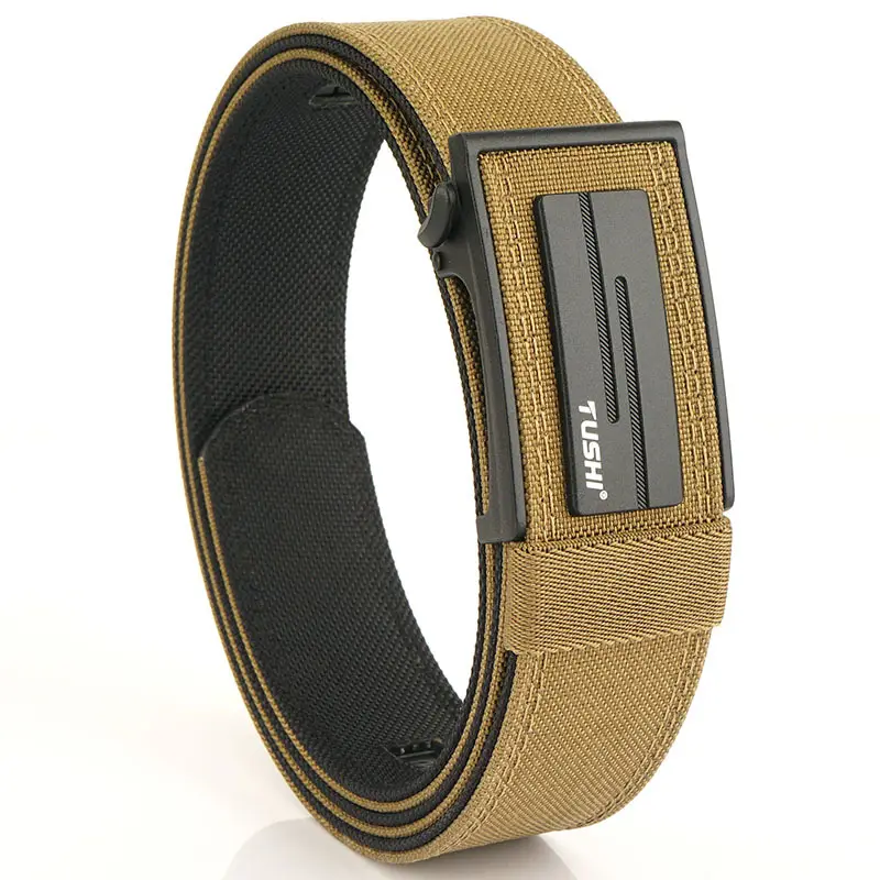 Men's 3.8" Cross-Body Belt with Automatic Buckle & Nylon Strap - Image 4