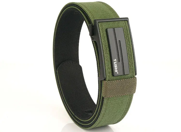 Men's 3.8" Cross-Body Belt with Automatic Buckle & Nylon Strap — feature 19